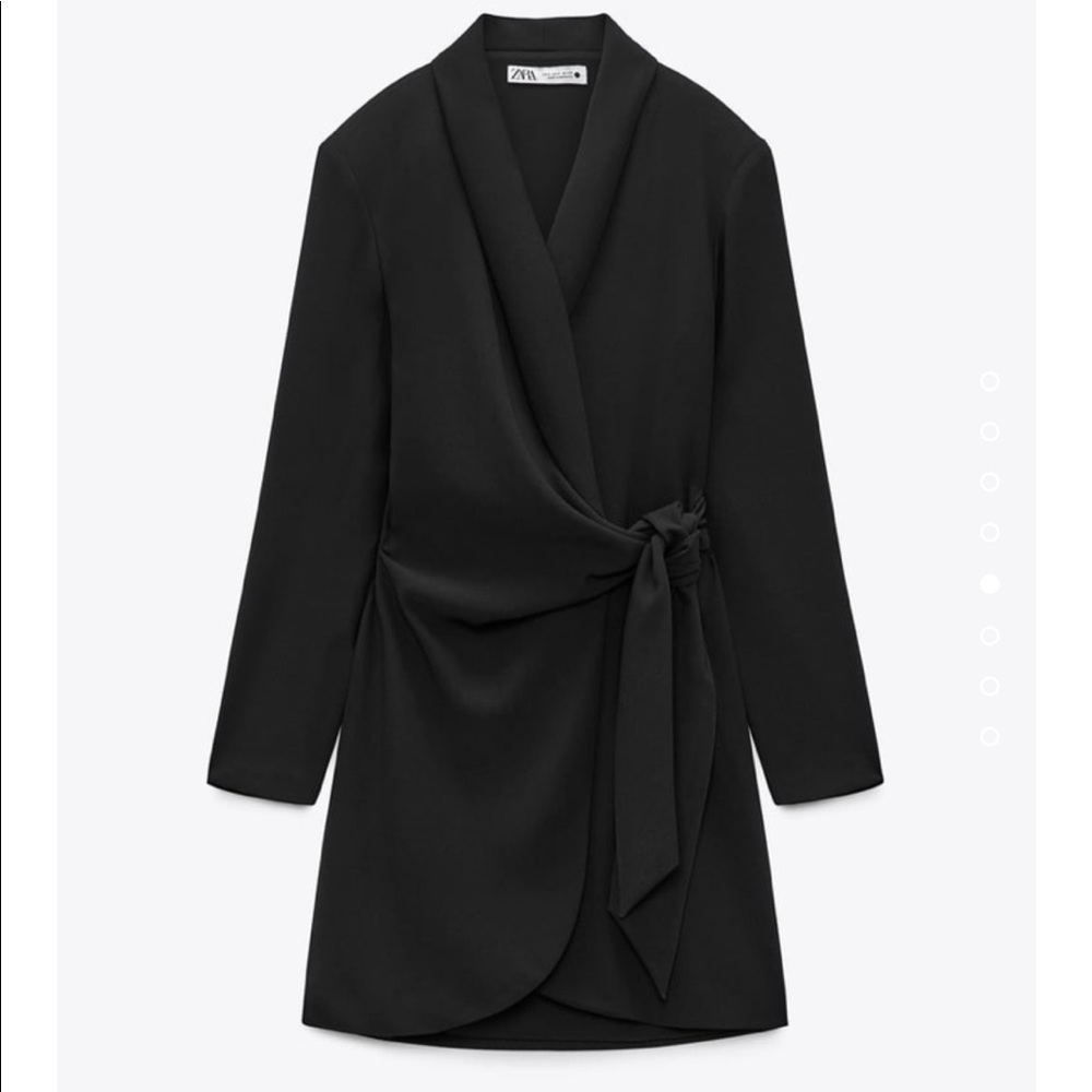 Zara Blazer style wrap dress
